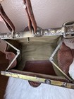 Antique Leather Gladstone Design Doctor s Bags Vintage Metal Clasp