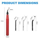11 Piece High Speed Steel Blade Deburring Tool Set  For Metal Aluminum    