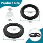  Rv Toilet Seal 34120 For Thetford Rv Toilet Parts Replacement waste Ball Seal 