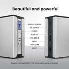 Ups Battery Backup 30000mah Pc Power Bank Supply Surge Protector Solar Charging