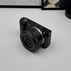 Sony Alpha A5000 Mirrorless Camera W  16-50mm Lens 20 1mp Tiltable Screen- Black