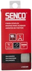 18 Gauge 1 4  Crown Finish Staples  5 8  Length  Galvanized  1 000 Count Pack
