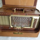 Zenith Leather Trans-oceanic Short Wave And Bc Radio