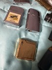 Vintage Huge Lot Of Lighters Zippo Barcroft Table Lighter Austrian Trench Japan