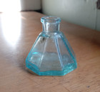 Small 1 7 8 size Umbrella Ink Bottle 1870s Hand Blown American Bottle