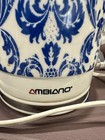Ambiano Electric 1 8 L Ceramic Kettle Blue White Floral Tested Works Tea Pot