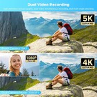     5k Video Camera Camcorder 56mp Uhd 30fps Wifi Vlogging Camera 16x Digital Zoom