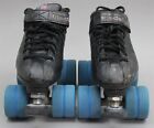 Riedell R3 Quad Derby Roller Skates W 8 Spare Cayman Radar Wheels Women s Size 4
