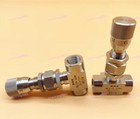 Stainless Flow Micro Rregulate Metering Needle Valve G   Npt 1 8  1 4  3 8  1 2 