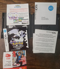 Pokemon Black Version Nintendo Ds Case manual inserts Only No Game