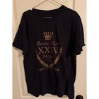 Bruno Mars 24k Magic World Tour 2017 T-shirt Unisex Medium Black Concert