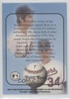 1993 Guyana Nolan Ryan Farewell Stamp Cards  350 Nolan Ryan  7 Hof 1c1