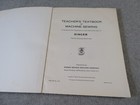 Rare  Vtg Singer Teacher s Textbook Of Machine Sewing Soft Cover 1960 194 Pages