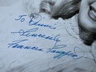 Vintage Signed Inscribed 8 X 10 Pub  Photo Frances Langford Singer  1913-2005 