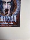 Original 2001 Marilyn Manson   Godhead Bill Graham Concert Poster     Rex Ray