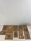 50 Antique Punched Paper Drawing Stencils