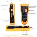 Network Cable Tester Multifunction Wire Tester Rj45 Rj11 Cable Tracker For Ca   