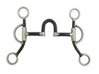 Aj Tack Double Rein Correction Short Shank Bit