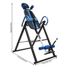 Gravity Inversion Table Foldable Stretcher Inverter Machine Gym Fitness 330lbs