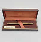 Cross Century 18k Gold Fountain Pen 14k Gold 585 M-nib          Complete Boxed Set