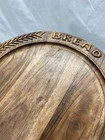 Vintage Inspired English Style Wooden Bread Board 12in