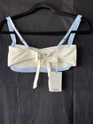 Monday Swimwear Santorini Top - Ivory sea Mist- Size M   b30