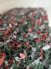Soldier Force 100 Mini Army Soldiers  green silver red 