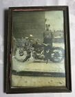 Vintage Original Police Indian Motorcycle 1930s Photo Photograph Antique Pgh Pa