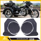 For Harley Touring King Tour Pak Pack Rear 6 5  Speaker Pods Box Trunk 2014-2024