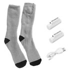 Electric Heated Socks Rechargeable Battery Winter Thermal Warm Skiing Hunting 23