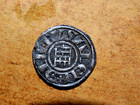 Crusader States Kingdom Of Jerusalem Baldwin Iii  1143-1163  Silver Denier F3