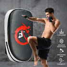 Kick Boxing Strike Curved Thai Pad Training Focus Target Muay Thai Pu Leather Us