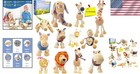Montessori Wooden Animal Toy Set - Non-toxic  Bendable   Safe For Toddlers