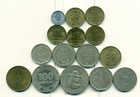 15 Different Coins From Peru  10 Different Types 9 Different Denominations 