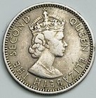 1955 Cyprus 25 Mils Km  35 Circulated Condition