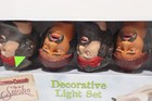 Vintage Rare  Cheech And Chong Up In Smoke Head Lites Hand Painted String Lights