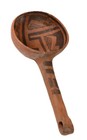 Prehistoric Central Anasazi Black On Red Pottery  Ladle   Dipper   Ca 1050-1150