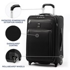 Travelpro Platinum Elite Softside Expandable Luggage  2 Wheel Black 22 Inch U1