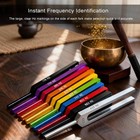 10-piece Complete Solfeggio Tuning Fork Set With Case - 174hz-963hz   432hz -   