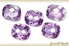 Affordable Amethyst Loose Gemstone Cushion 12x10mm
