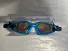 New Open Box Speedo Hydropulse Mirror Junior Swimming Goggles - Navy gold
