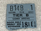 Queen 1977 Used Concert Ticket Stub Cheap Trick Cobo Detroit Freddie Mercury Usa