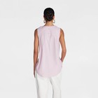 Kbb By Kahlana Women  the Twist Neck Shirt  - Pink Striped S