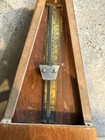 Vintage Seth Thomas Metronome  7 De Maelzel Wood Pyramid Wind-up Tested Works