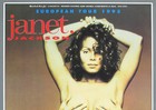 Janet Jackson     Rare Original Berlin 1995 Concert Poster Janet