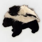 Aurora Skunk Plush Stuffed Animal Black And White Woodland Creature Lovey Soft