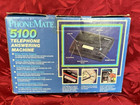 Nib Phonemate 5100 Cassette Analog Telephone Answering Machine W caller Id