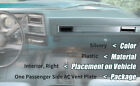 Dash Ac Vent Plate For Chevy Silverado Pickup blazer Suburban gmc Jimmy 1981-91