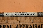 Vintage Bullet Pencil O  A  Gassaway Ginner Gholson Texas