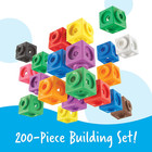 Educational Toys For Ages 5  Kids Mathlink Cubes Big Builders Stem 200 Cubes Toy